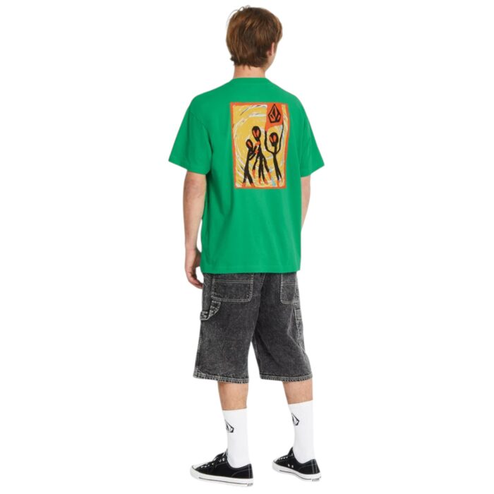 VOLCOM GONYVADERS LOOSE T-SHIRT MINT - Image 4