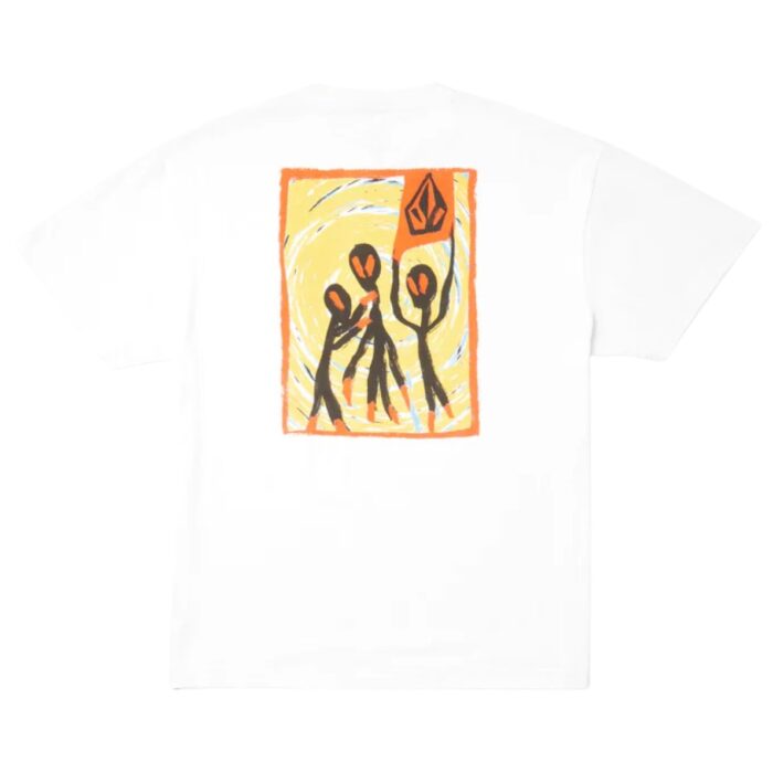VOLCOM GONYVADERS T-SHIRT WHITE - Image 11