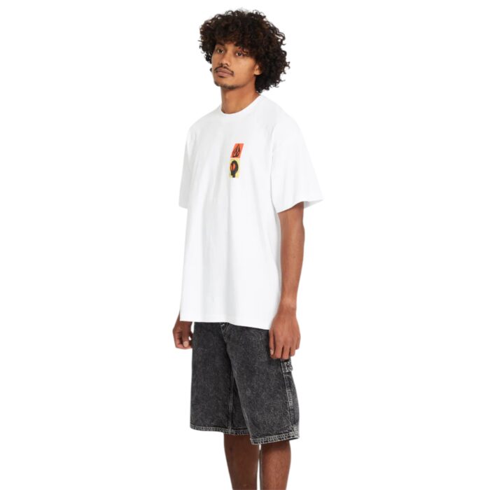 VOLCOM GONYVADERS T-SHIRT WHITE - Image 5