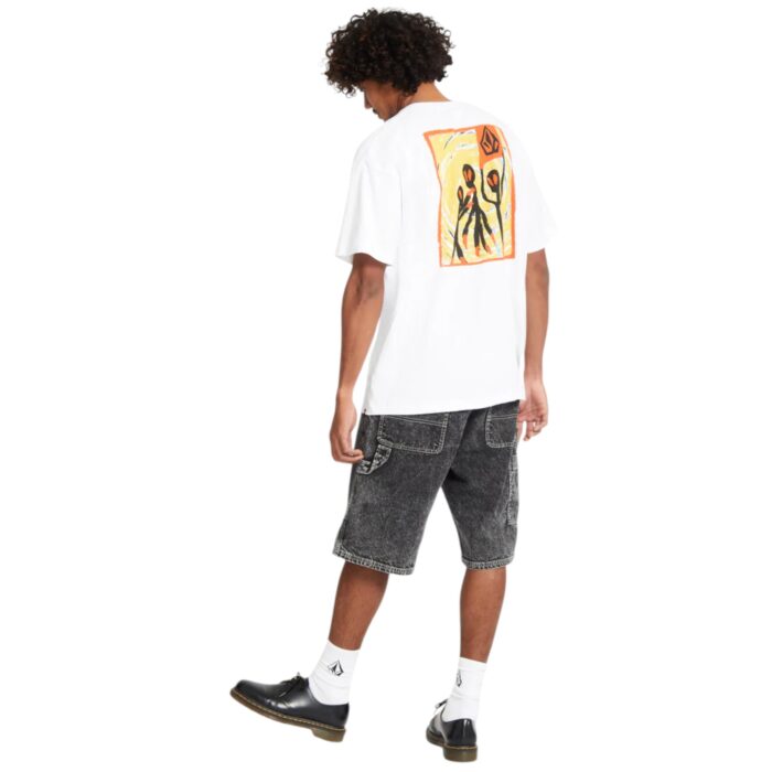 VOLCOM GONYVADERS T-SHIRT WHITE - Image 6