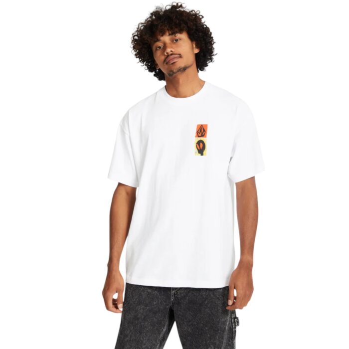 VOLCOM GONYVADERS T-SHIRT WHITE - Image 4