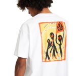 VOLCOM GONYVADERS T-SHIRT WHITE - Image 9
