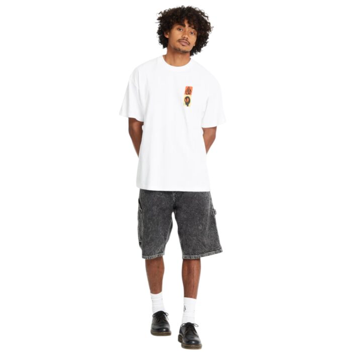 VOLCOM GONYVADERS T-SHIRT WHITE - Image 7