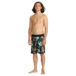 VOLCOM INFUSE SCALLOP MOD 19 BOARDSHORT BLACK GREEN - Image 3