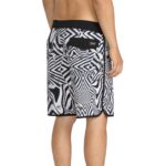 VOLCOM INFUSE SCALLOP MOD 19 BOARDSHORT WHITE BLACK - Image 2