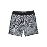 VOLCOM INFUSE SCALLOP MOD 19 BOARDSHORT WHITE BLACK - Image 5