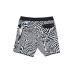VOLCOM INFUSE SCALLOP MOD 19 BOARDSHORT WHITE BLACK - Image 6
