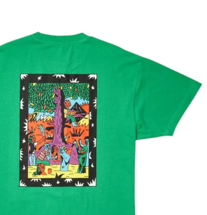 VOLCOM BOYS FA BOB MOLLEMA 2 T-SHIRT MINT - Image 3