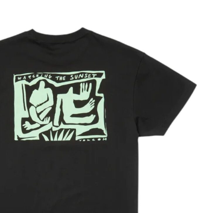 VOLCOM BOYS FLOWATCH T-SHIRT BLACK - Image 3