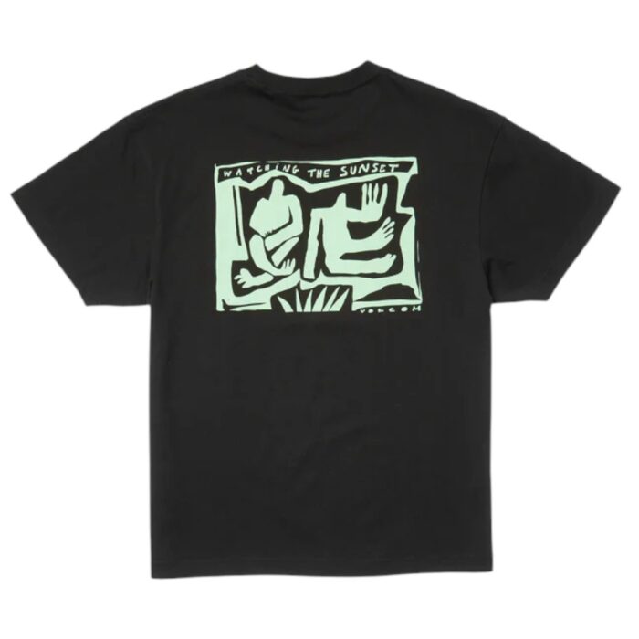 VOLCOM BOYS FLOWATCH T-SHIRT BLACK - Image 2