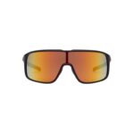 VOLCOM MACHO SUNGLASSES MATTE BLACK GRAY RED MIRROR - Image 2