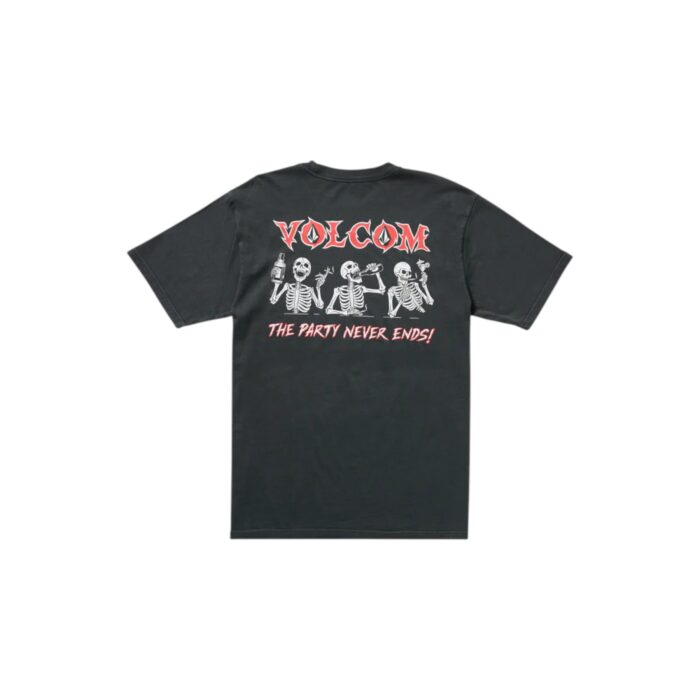 VOLCOM NEVER ENDS T-SHIRT STEALTH - Image 7