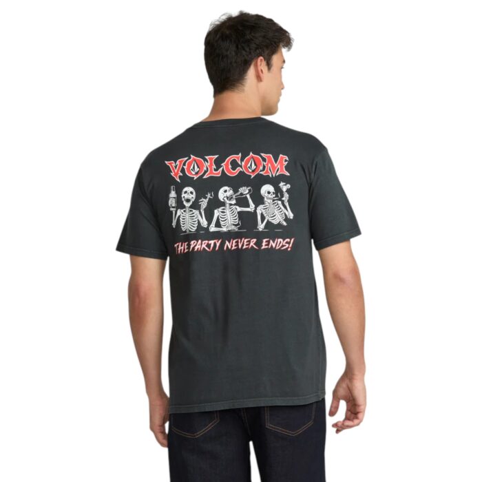VOLCOM NEVER ENDS T-SHIRT STEALTH - Image 2
