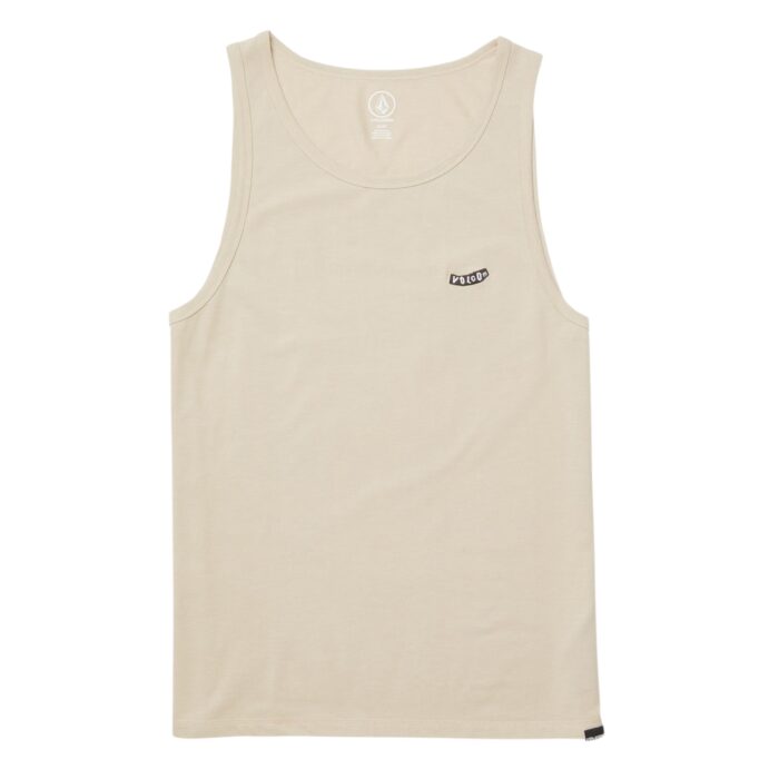VOLCOM PISTOL STONE TANK LIGHT KHAKI - Image 5