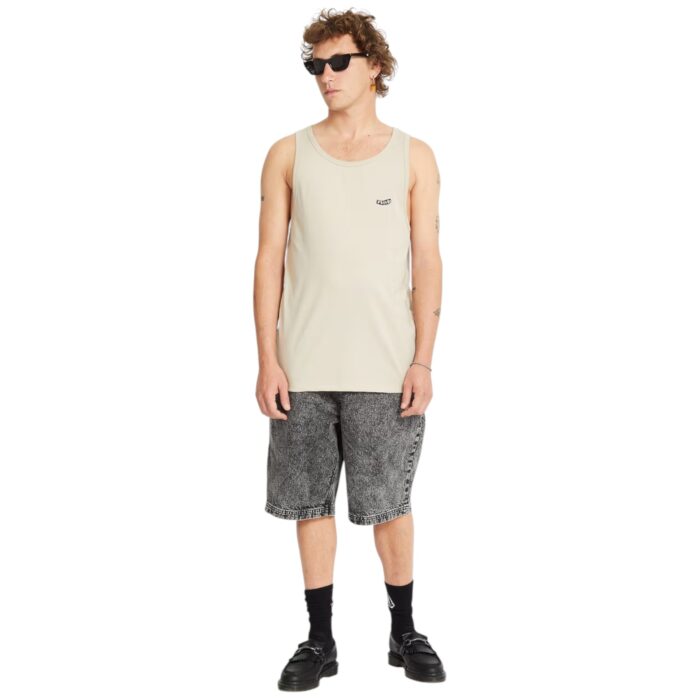 VOLCOM PISTOL STONE TANK LIGHT KHAKI - Image 4
