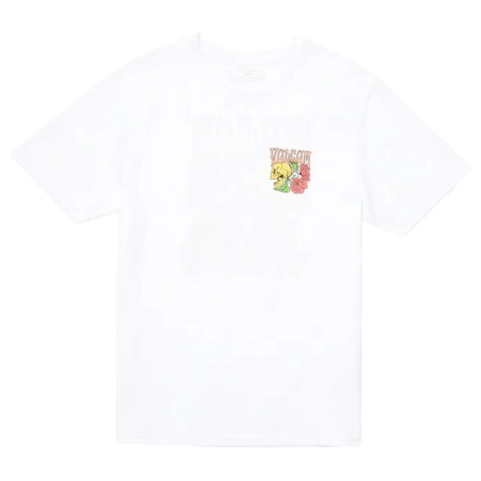 VOLCOM TOOFLOW T-SHIRT WHITE - Image 9
