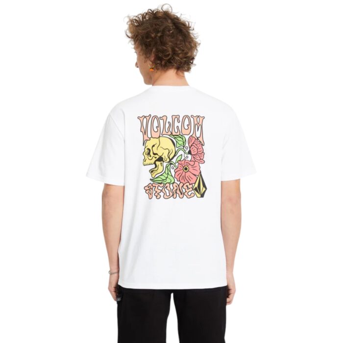 VOLCOM TOOFLOW T-SHIRT WHITE - Image 2