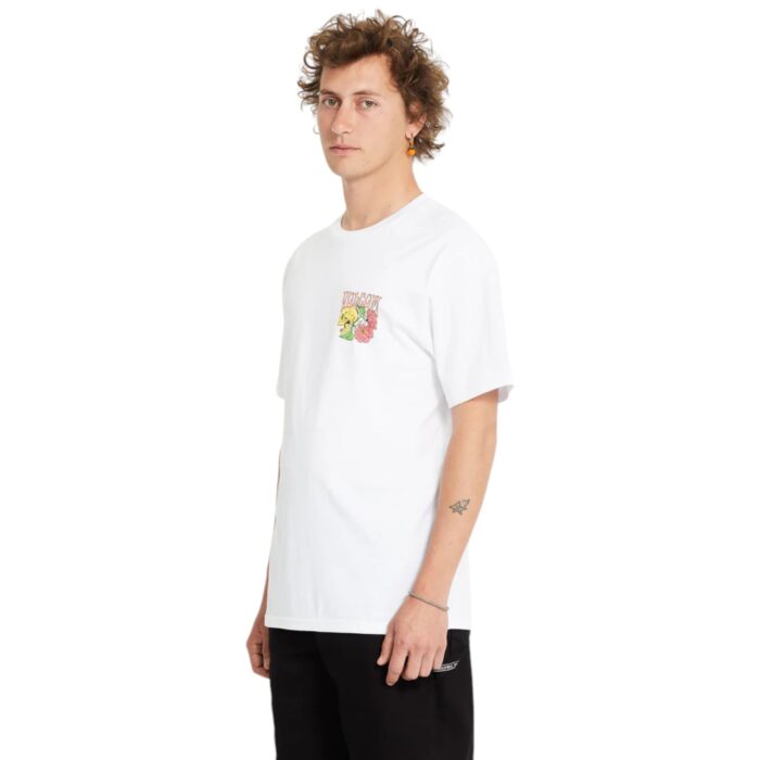 VOLCOM TOOFLOW T-SHIRT WHITE - Image 4
