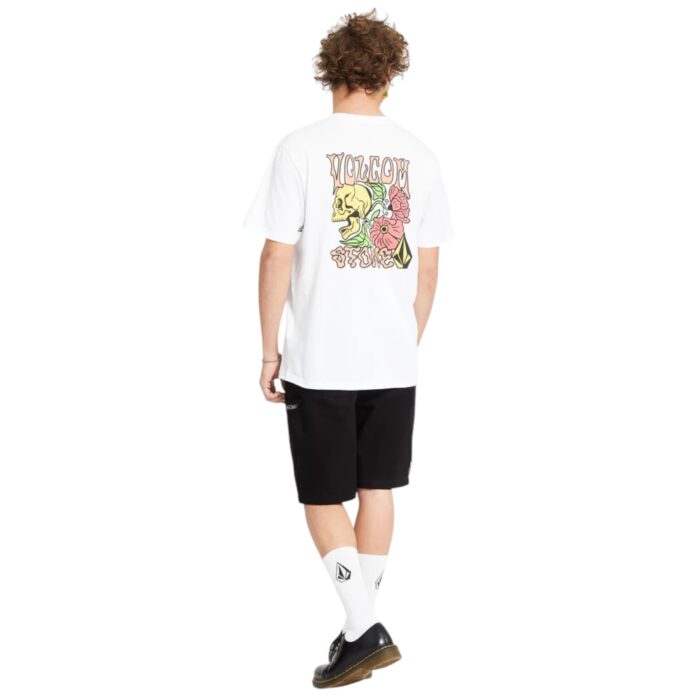 VOLCOM TOOFLOW T-SHIRT WHITE - Image 8