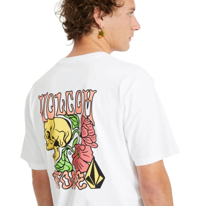 VOLCOM TOOFLOW T-SHIRT WHITE - Image 6