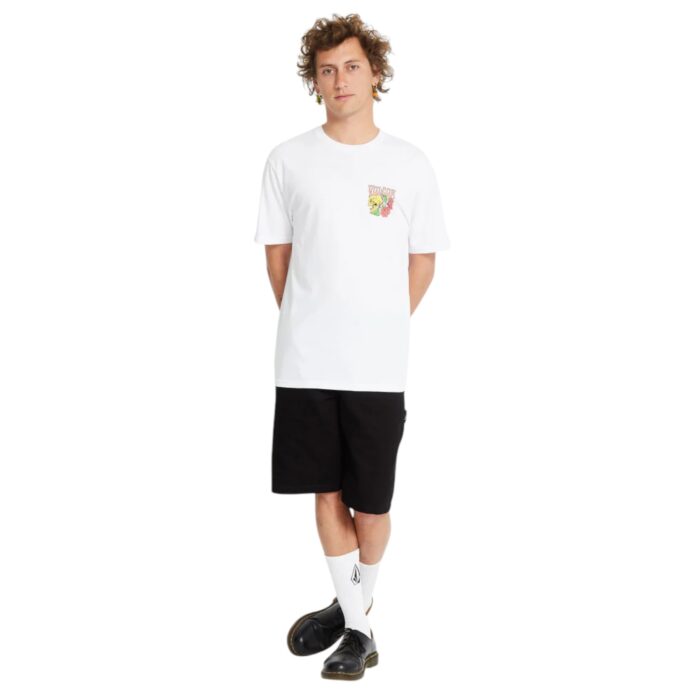 VOLCOM TOOFLOW T-SHIRT WHITE - Image 7