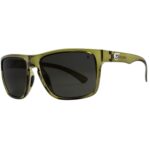 VOLCOM TRICK SUNGLASSES GLOSS GREEN GRAY POLAR