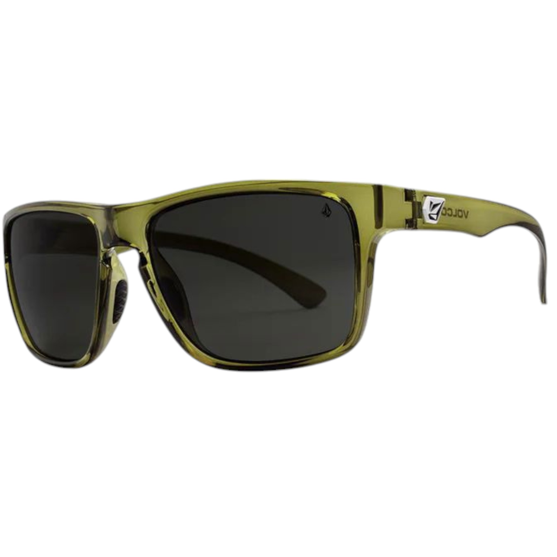 VOLCOM TRICK SUNGLASSES GLOSS GREEN GRAY POLAR VE01606002-GRN (1) VOLCOM TRICK SUNGLASSES GLOSS GREEN GRAY POLAR - Image 1