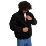 VOLCOM WALLTZ CORD JACKET BLACK - Image 3
