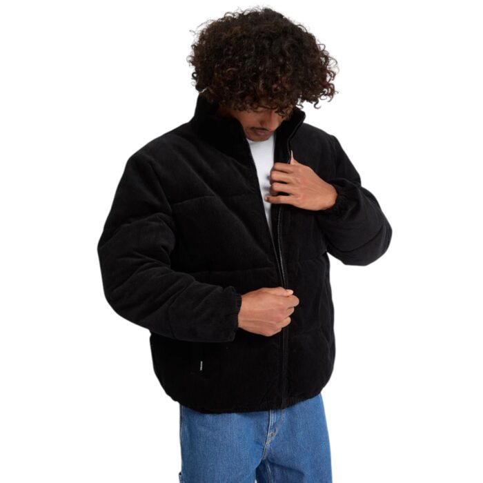 VOLCOM WALLTZ CORD JACKET BLACK - Image 3