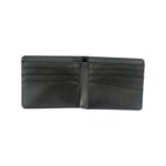 VOLCOM SINGLE STONE LEATHER WALLET BLACK - Image 3