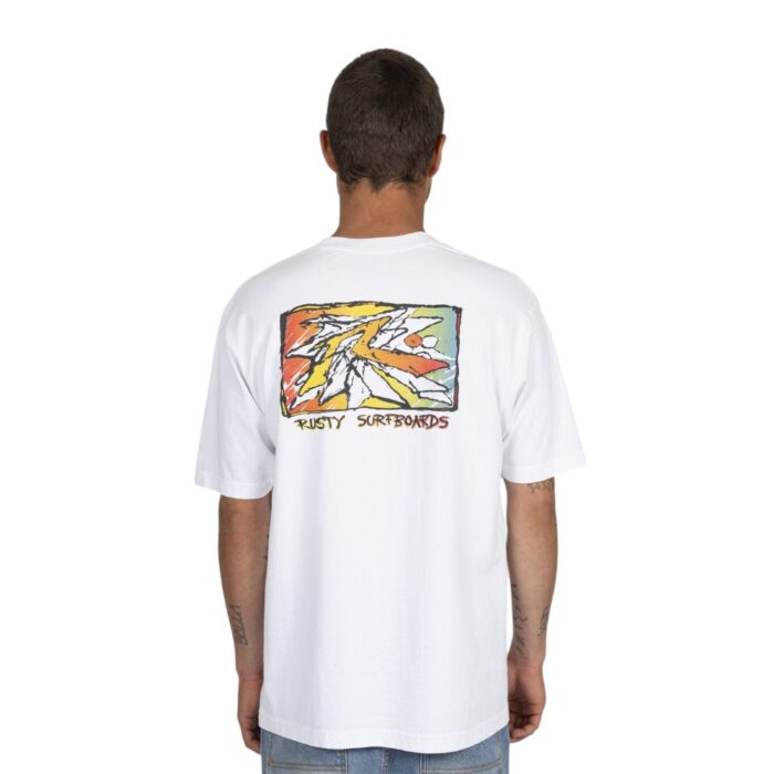 RUSTY SPLINTER T-SHIRT WHITE - Image 2
