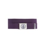 VOLCOM CIRCLE WEB BELT DARK PURPLE