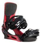 BURTON CARTEL X RE FLEX SNOWBOARD BINDINGS BLACK RED - Image 2