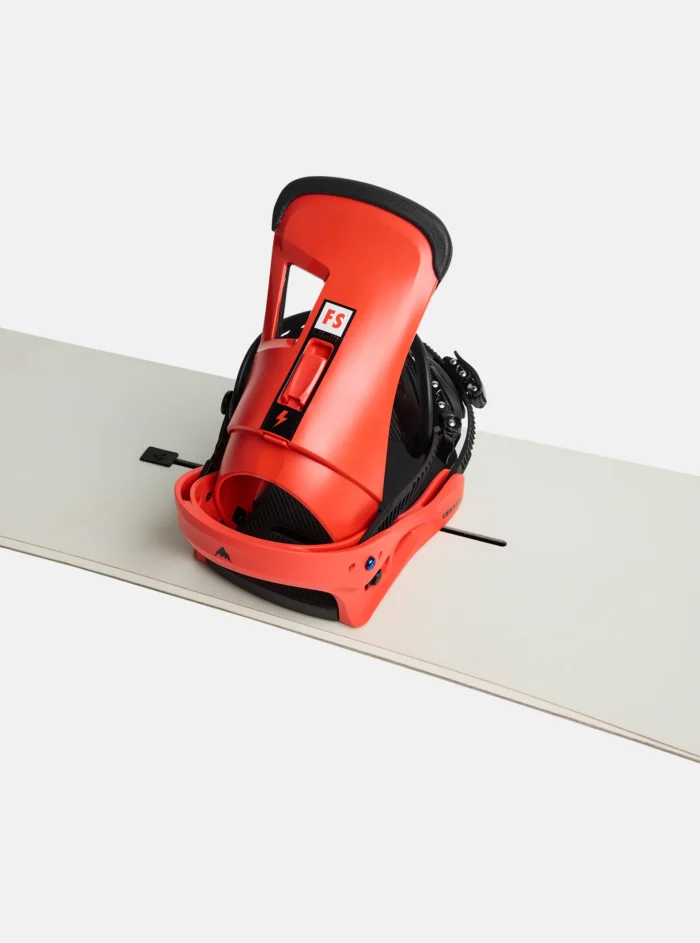 BURTON FREESTYLE RE FLEX SNOWBOARD BINDINGS FIESTA RED - Image 6