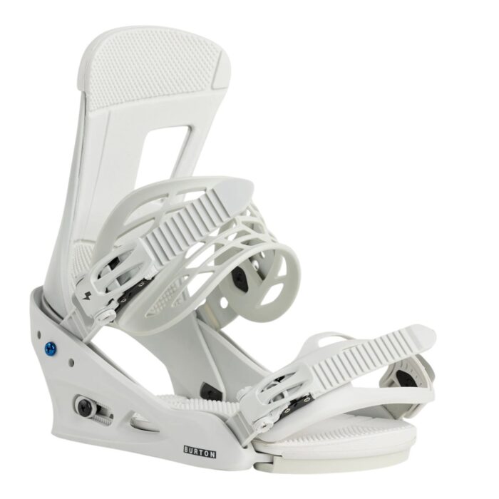BURTON FREESTYLE RE FLEX SNOWBOARD BINDINGS GRAY CLOUD - Image 2