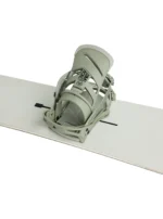BURTON MISSION RE FLEX SNOWBARD BINDINGS TALC GREEN - Image 6