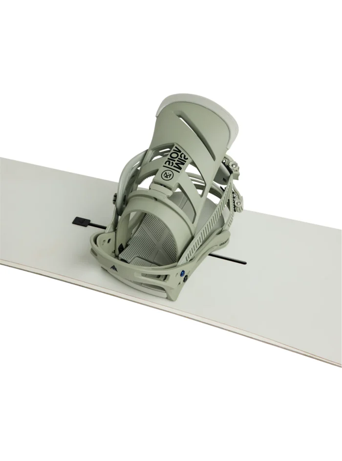 BURTON MISSION RE FLEX SNOWBARD BINDINGS TALC GREEN - Image 6