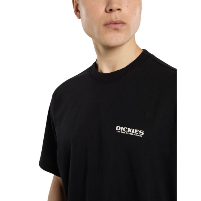 DICKIES BURNS T-SHIRT BLACK - Image 3