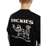 DICKIES BURNS T-SHIRT BLACK - Image 4