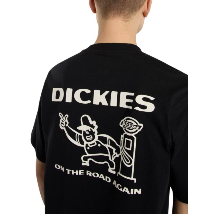 DICKIES BURNS T-SHIRT BLACK - Image 4