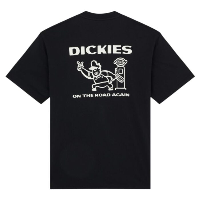 DICKIES BURNS T-SHIRT BLACK - Image 8