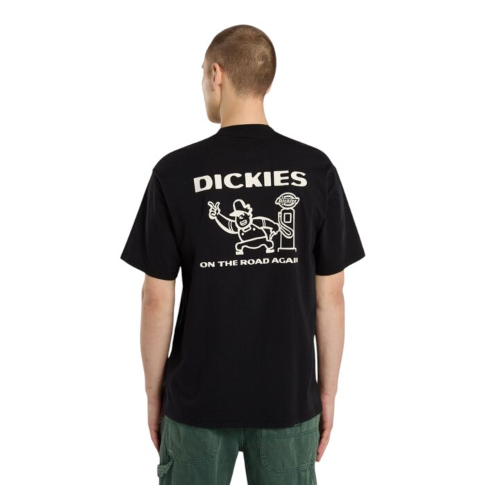 DICKIES BURNS T-SHIRT BLACK - Image 2