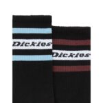 DICKIES GENOLA 2 PACK SOCKS BLACK - Image 3