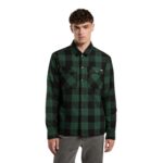 DICKIES LINED SACRAMENTO SHIRT PINE NEEDLE GREEN - Image 3