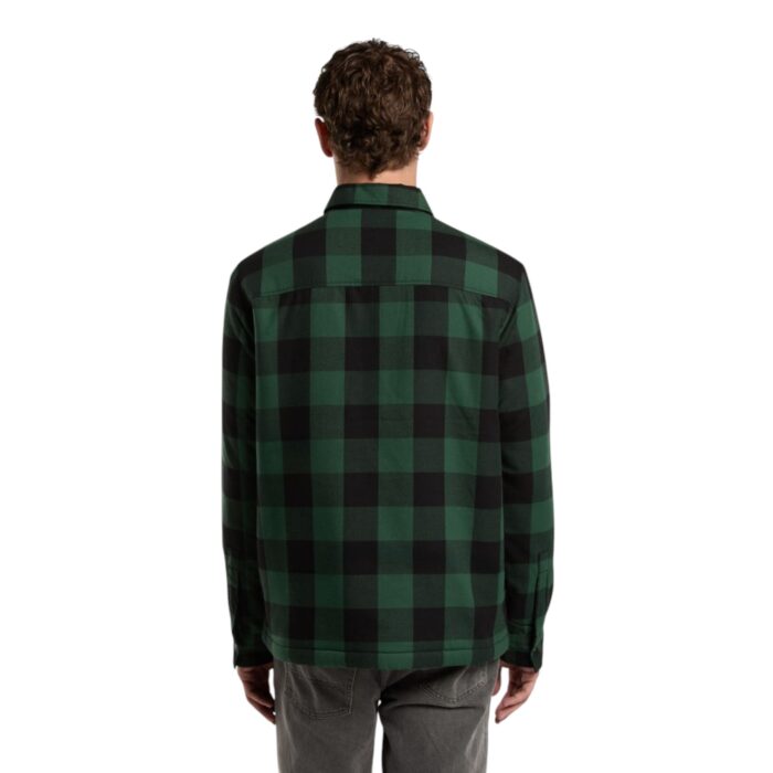 DICKIES LINED SACRAMENTO SHIRT PINE NEEDLE GREEN - Image 4