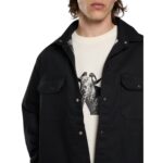 DICKIES X MIKE ANDERSON LINED DUCK SHACKET BLACK - Image 6