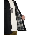 DICKIES X MIKE ANDERSON LINED DUCK SHACKET BLACK - Image 3