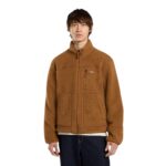 DICKIES MOUNT HOPE ZIP FLEECE BROWN DUCK