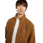 DICKIES MOUNT HOPE ZIP FLEECE BROWN DUCK - Image 3