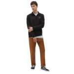 DICKIES OAKPORT QUARTER ZIP HOODIE BLACK - Εικόνα 4